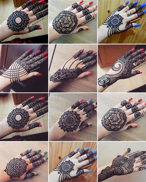 14_Mehndi Designs for Back Hands  Crayon