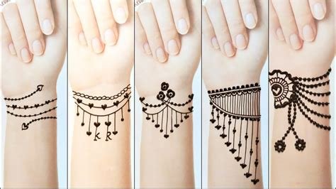 9_15 Beautiful and Pretty Tattoo Mehndi Designs for Brides