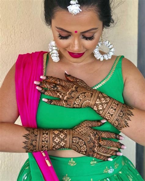 8_Keri Mehndi Designs for Sawan 2024