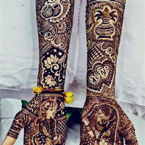 8_Bridal Mehndi  Aman Mehndi Artist  Bridestory