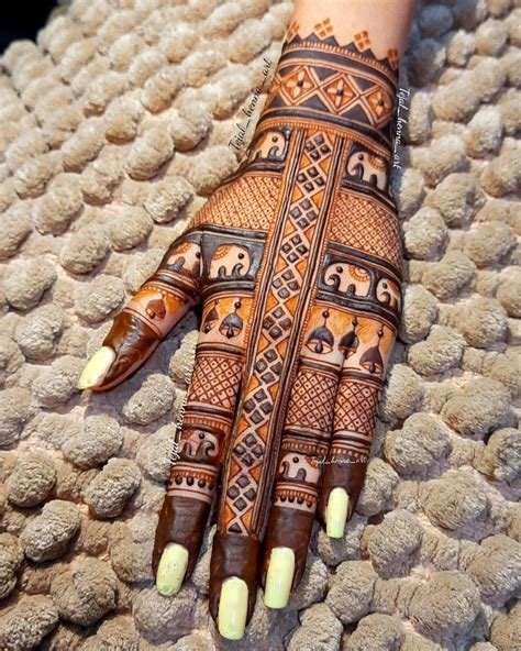 6_Details 71 animal mehndi design best  seveneduvn