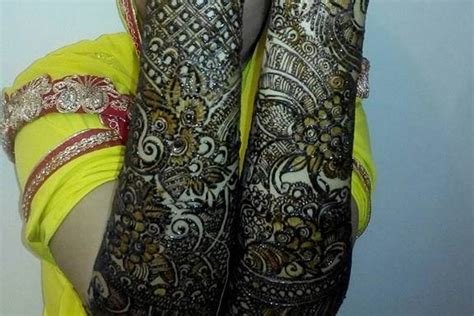 15_Bridal Mehndi Designs For Full Hands  Front  Back  K4 Fashion
