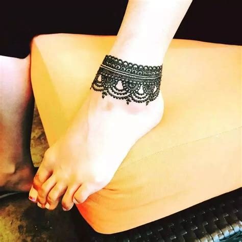 1_25 Stunning Ankle Mehndi Designs  Fabbon