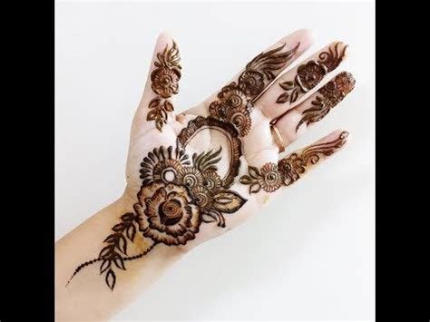 9_Beautiful Front and Back Hand Mehndi Designs For Bridal