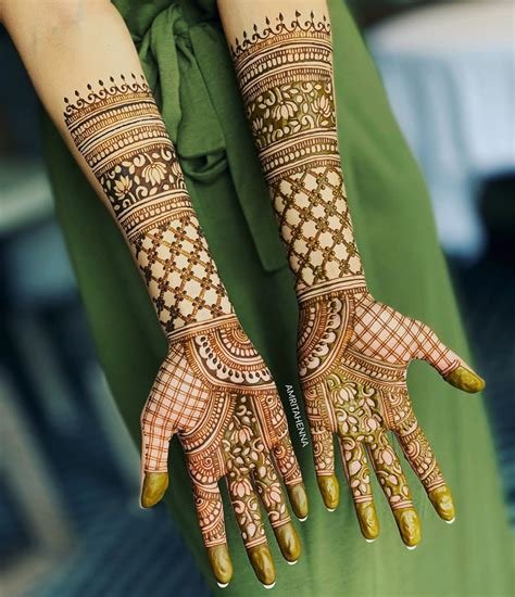 13_Arabic Mehndi Designs 89 Simple  Easy Arabic Design 2021