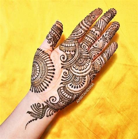 11_Simple Arabic Mehndi Designs  Top Arabic Mehndi Designs 201920