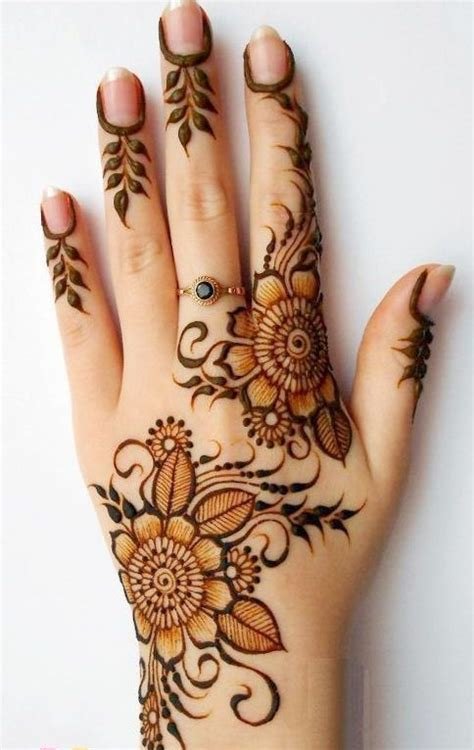14_Super Trendy  Unique Arabic Mehendi Designs For Brides  ShaadiWish