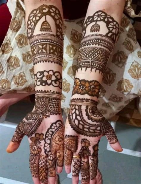 15_Bangle Pattern Mehndi Design for Your Stunning Hands