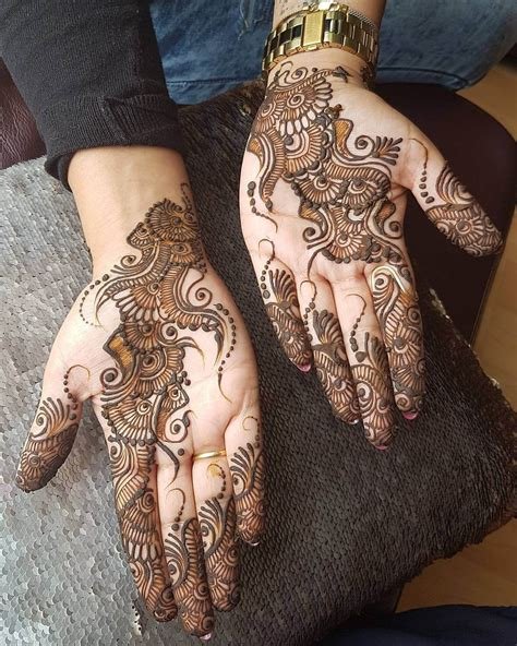 9_Arabic Mehndi Designs 89 Simple  Easy Arabic Design 2021