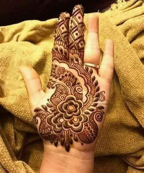 10_20 Stylish Mehndi Designs For Durga Puja  Navratri Mehndi Designs
