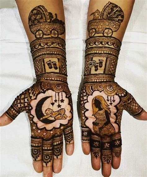 2_Top 20 Baby Shower Special Mehndi Designs Youll Love