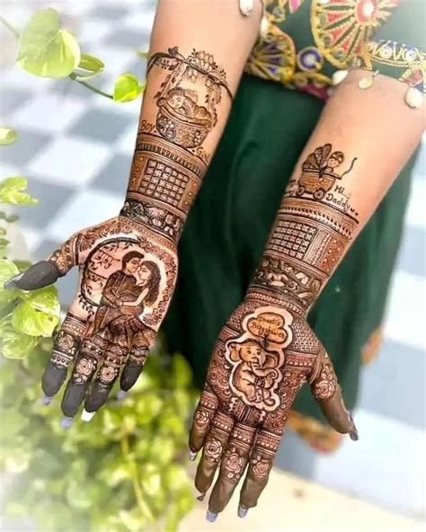 5_Pretty Baby Shower Mehndi Designs Ideas For MomToBe  MehndiDesignArt