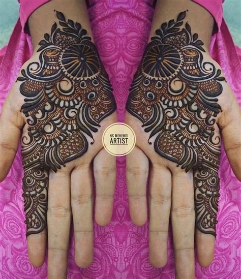 15_Easy and Simple Mehndi Designs for Hands Photos 2025