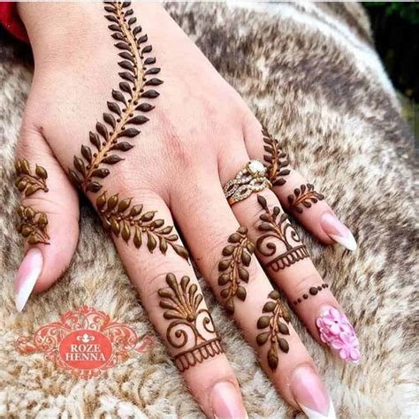 6_Simple Mehndi Designs 2024 For Eid  Step By Step Guide