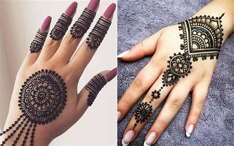 7_10 Diwali Mehndi Designs Which Are Easy Simple and Stunning 2023