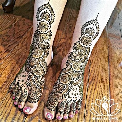 4_Top 111 Evergreen And Simple Mehndi Designs For Legs  Foot