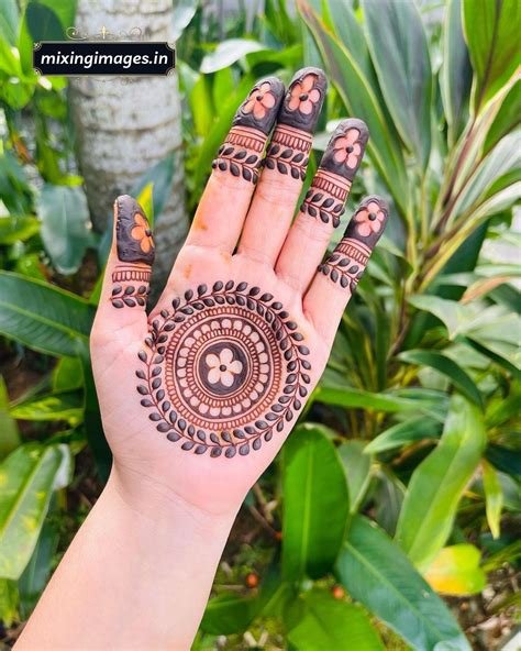 10_25 Gorgeous Rakshabandhan Mehndi Designs 2021  Latest Rakhi Mehndi