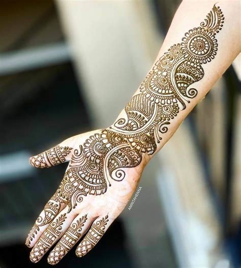 14_Best 30 Mehndi Designs For Rakhi  Mixing Images