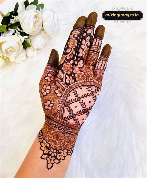 9_Simple  Latest Mehndi Designs For Raksha Bandhan 2023 Images