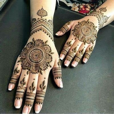 6_6 Latest Simple Mehndi Designs For The Minimalist Brides This Summer