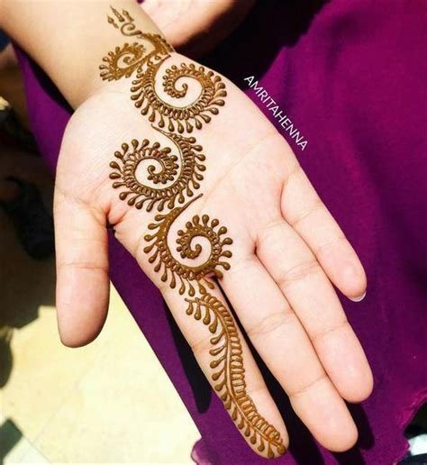 9_30 Easy And Simple Mehndi Designs For Kids  POPxo