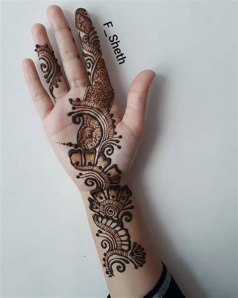 13_210 Front Hand Mehndi Designs 2024 Simple Easy And Beautiful