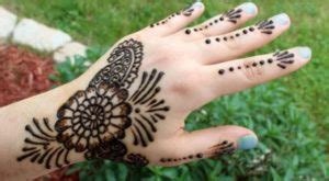 8_Beautiful  Simple Mehndi Designs for Hand  K4 Fashion