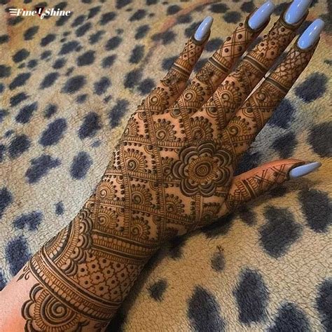 8_Easy Mehendi Designs For Teej To Save Right Away