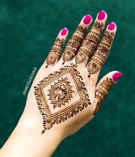 3_70 Simple Mehndi Designs For Hands  Body Art Guru