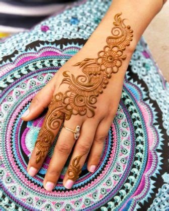 12_Simple Arabic Mehndi Designs for Left Hand  K4 Fashion