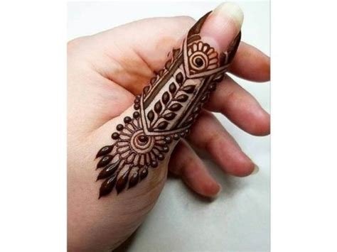 11_New stylish and easy thumb mehndi designs  weddingbels