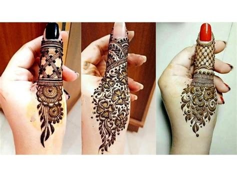 5_25 Simple And Easy Thumb Mehndi Designs  2023  Fabbon