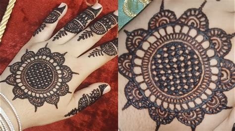 10_20 Latest Easy Gol Tikka Mehndi Designs 2019  SheIdeas