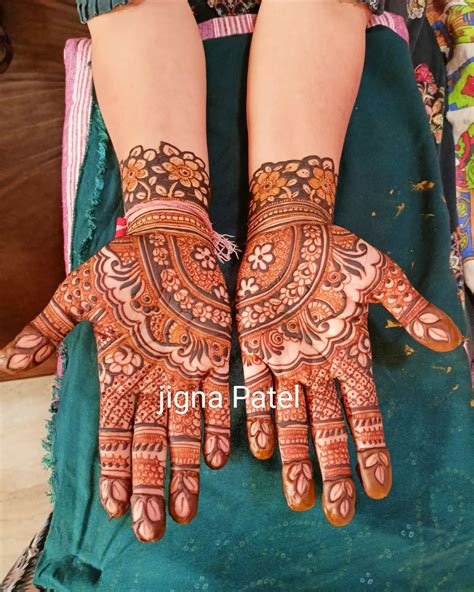 6_51 Best Front Hand Mehndi Designs  2023  Fabbon