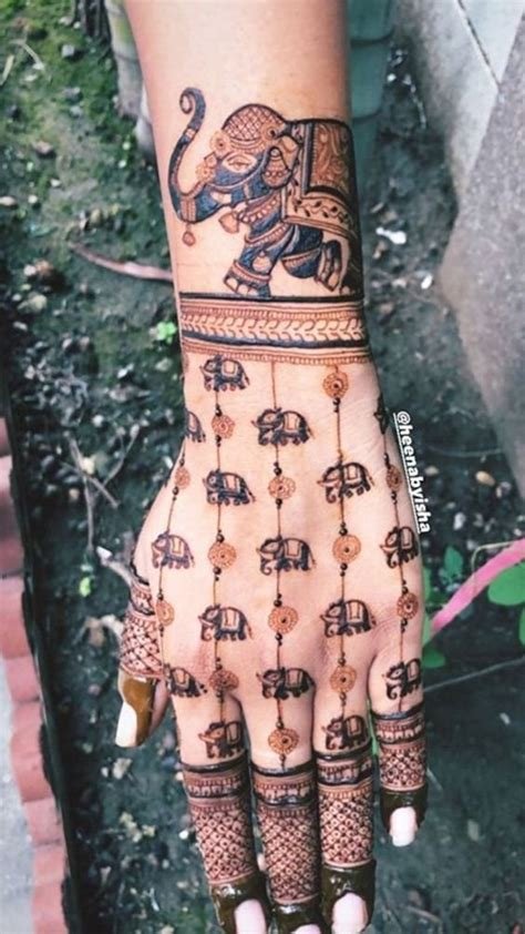 13_Elephant Mehndi Designs  Fashion Design Ideas