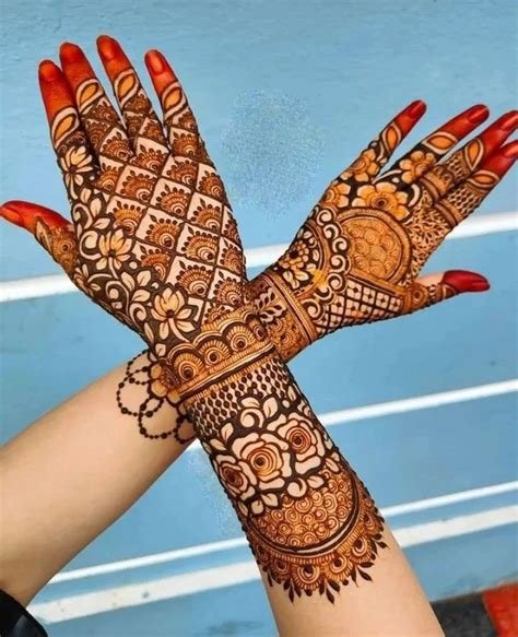 13_30 Simple Engagement Mehndi Design Ideas for a Beautiful Bride