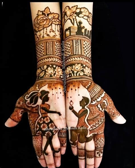 7_Top 50 Engagement Mehndi Designs That You Should Try