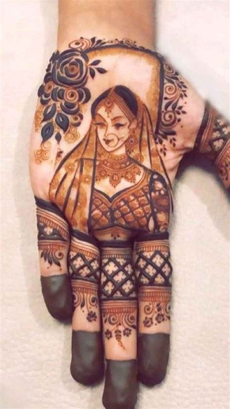 6_Face Mehendi Designs Stealing The Spotlight For Brides  HerZindagi