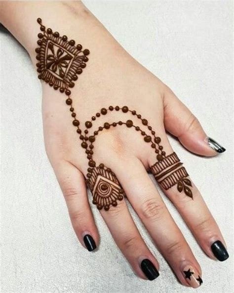 7_Full Finger Mehndi Designs  Front  Back Henna Ideas  K4 Fashion