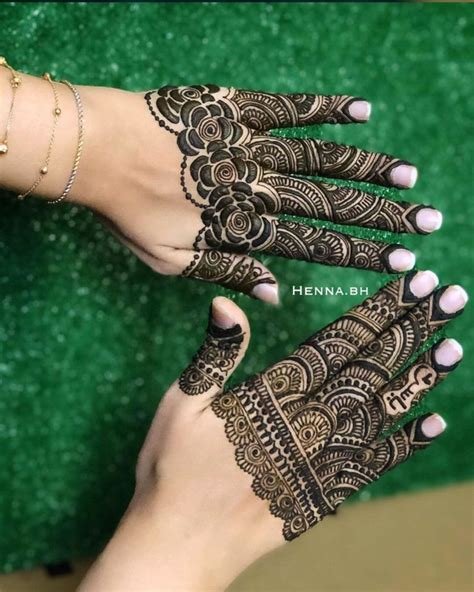 8_Khafif Mehndi Designs For Fingers 9  K4 Fashion