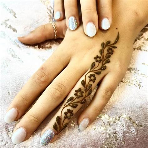 13_50 Latest One Finger Mehndi Designs  K4 Fashion