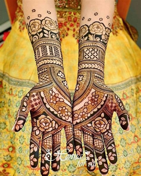 5_Easy Mehndi Designs Collection for Hand 2024  K4 Fashion