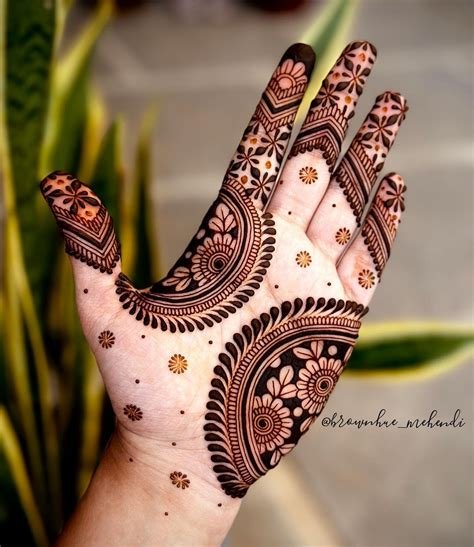 1_20 Flower Mehendi Designs That You Need To Try  POPxo