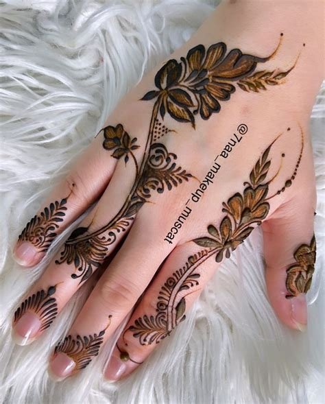 3_Mehndi Designs for Front Hand in Arabic Style  K4 Fashion