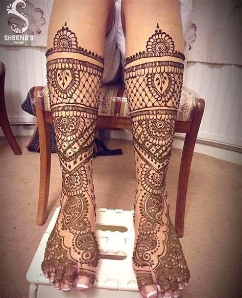 9_24 Simple Mehndi Designs for Feet That Will Mesmerise All Indian Brides