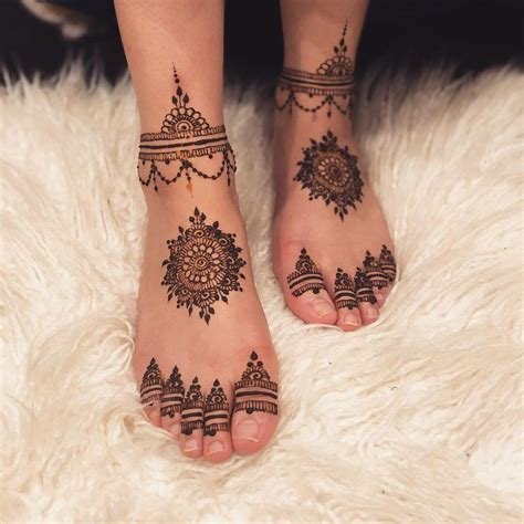 9_Beautiful new foot mehndi design  MyLargeBox