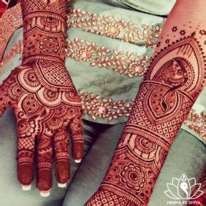 12_Aweinspiring Simple Arabic Mehndi Designs for forehand and forearm