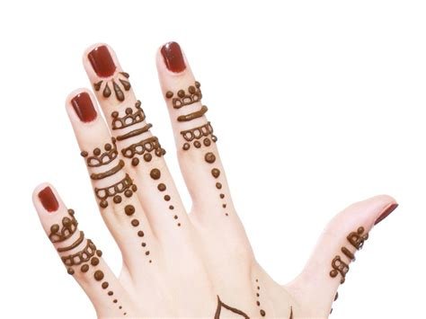 6_50 Simple One Finger Mehndi Designs  K4 Fashion