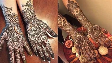 8_Bridal Mehndi Designs For Full Hands  Front  Back  K4 Fashion