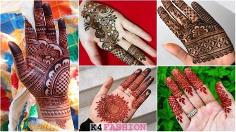 15_Stylish Mehndi Designs for Front Hand  K4 Fashion